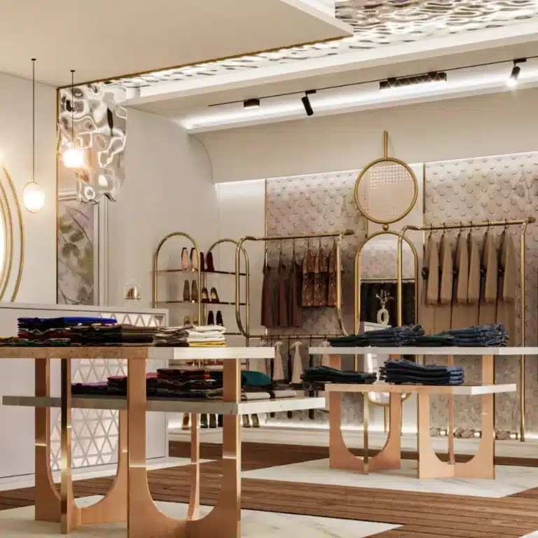 Clothes Shops Interior Design in Dubai