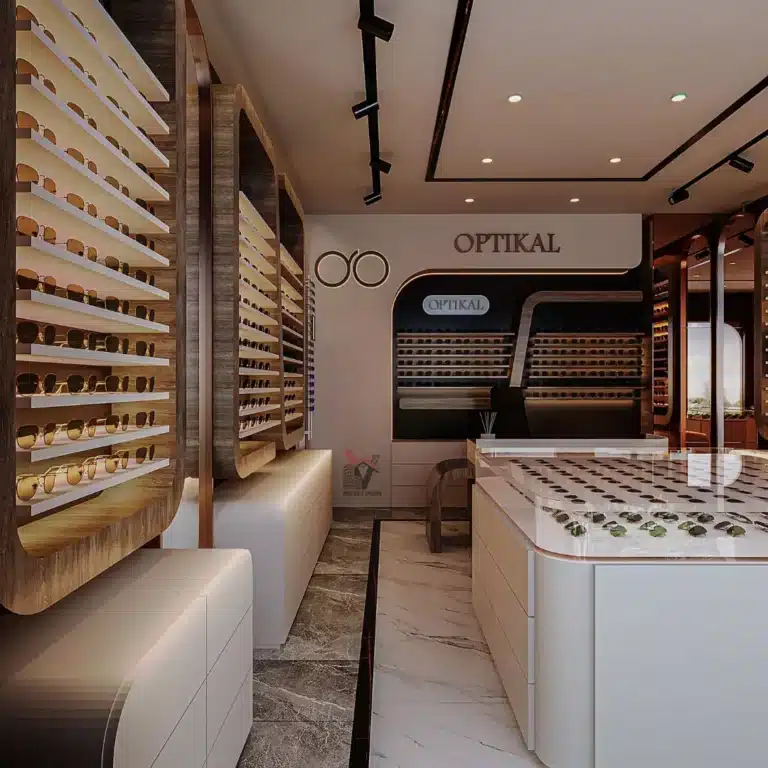 Eyeglasses Stores Interior Design in Dubai