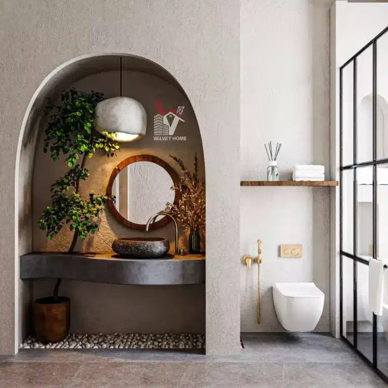 washroom interior decoration