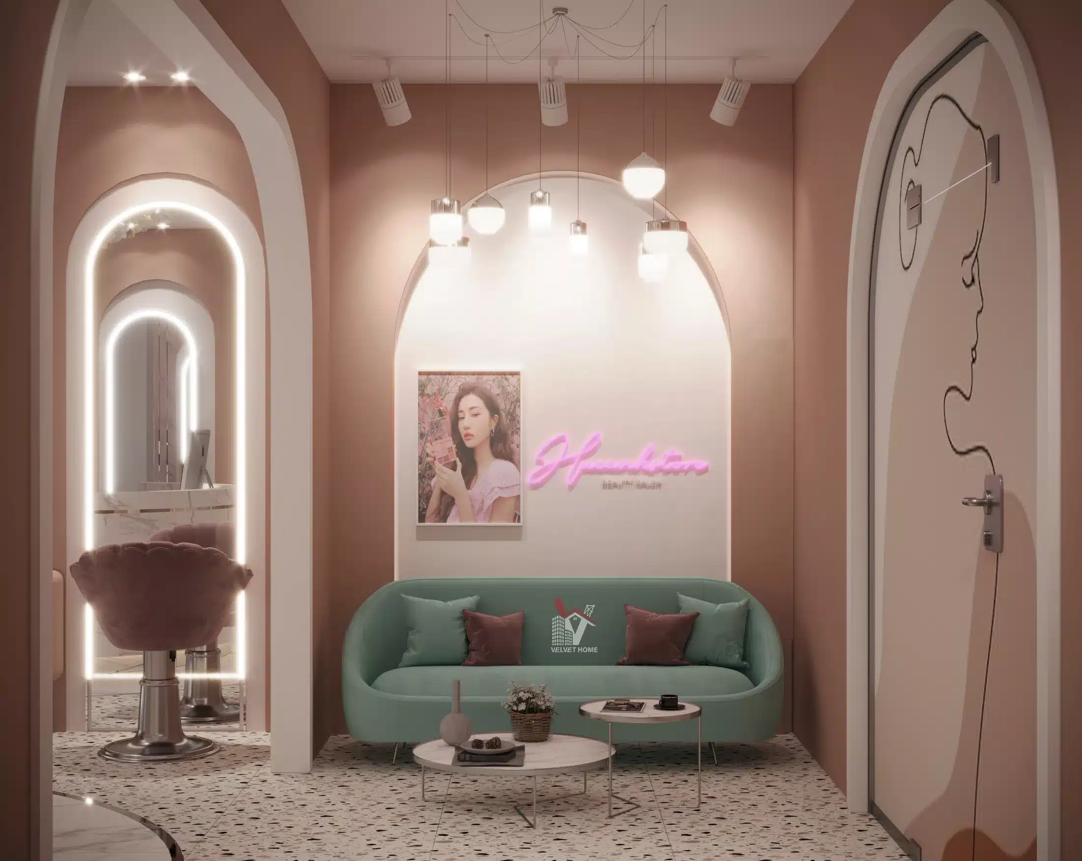 salon decor ideas​