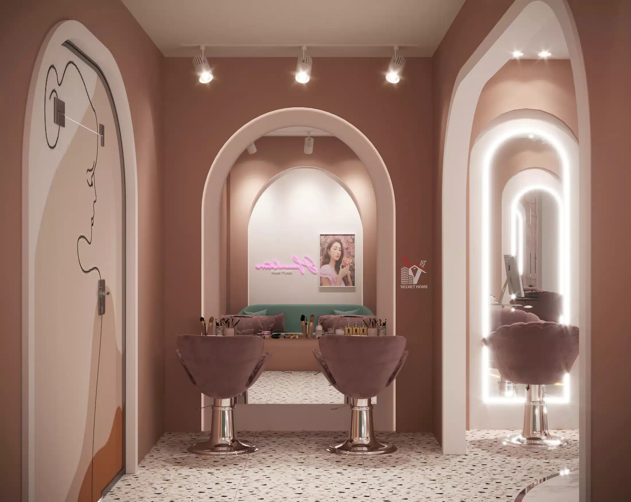salon interior design