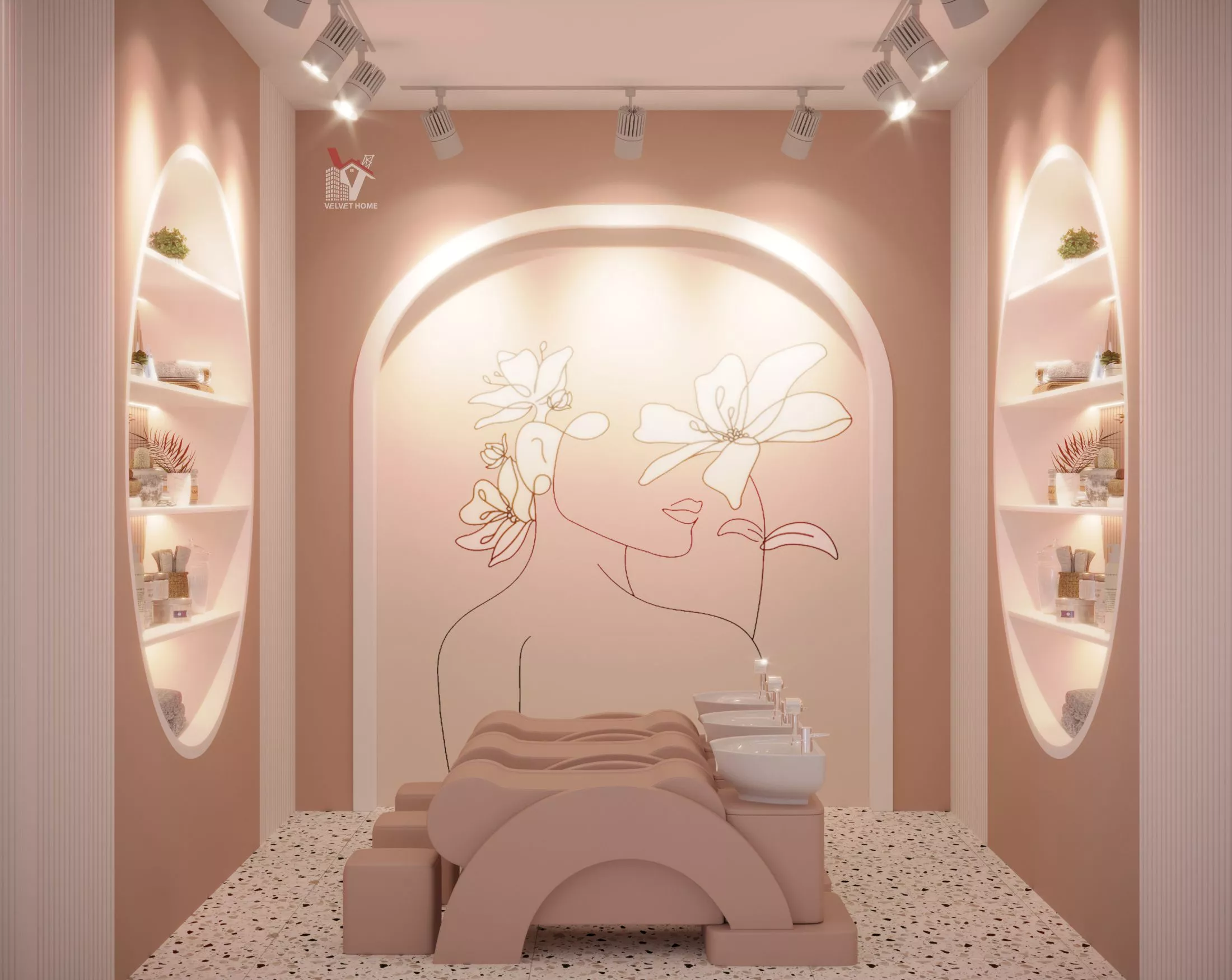 hair salon interior design