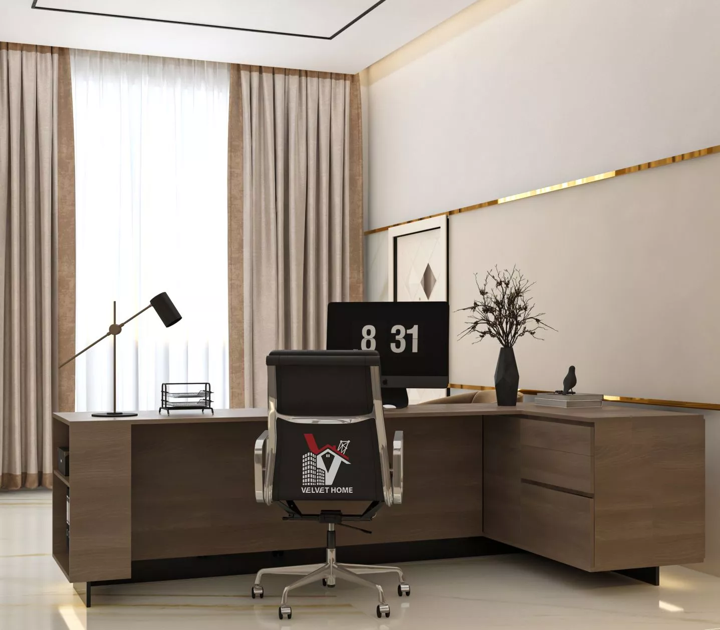 interior design for a modern office