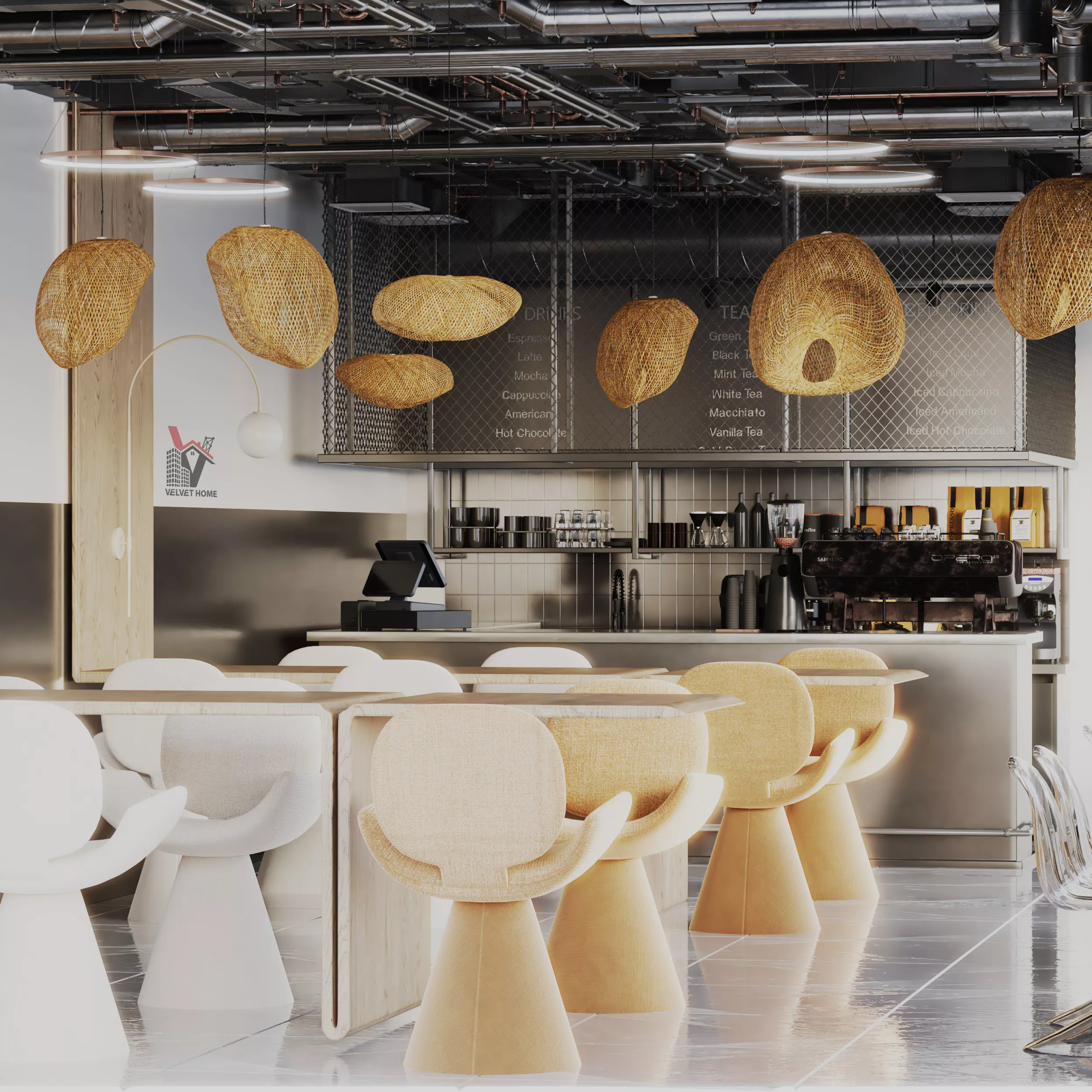 interior designer for cafe