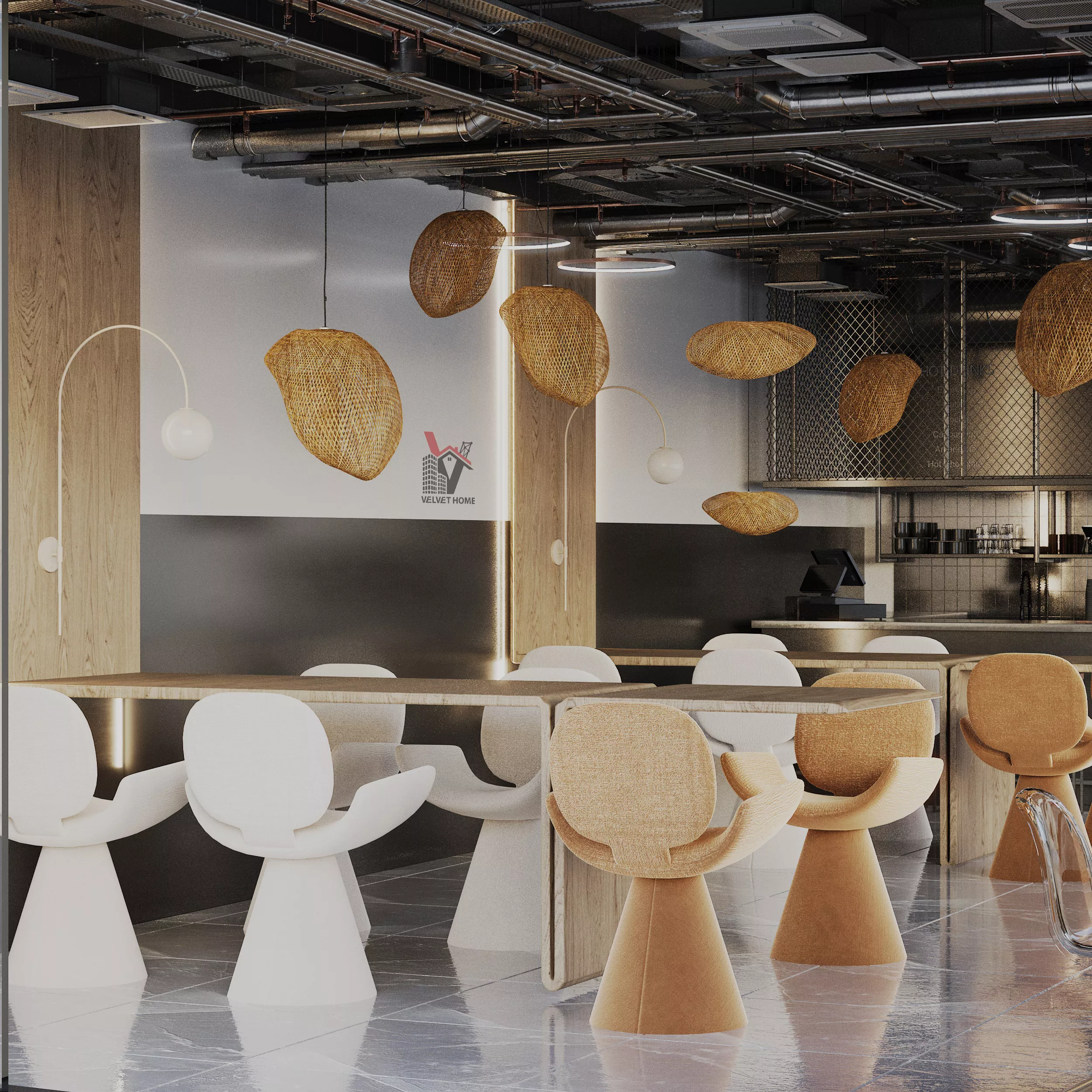small cafe design