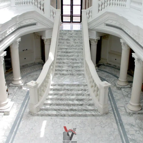 Our staircase designs are tailored to fit the specific space, function, and aesthetic of your project. Velvet Home offers a variety of stair geometries that provide unique visual appeal and optimal space utilization.